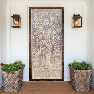 Vintage Wall Decor Door Panel