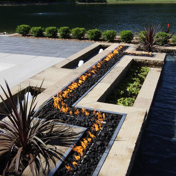Modern Lake Front Estate