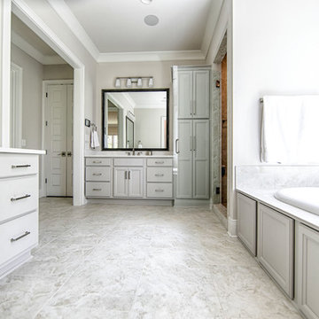 New Construction Master Bath | Waterfall Lane