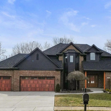 Luxury Home Exterior – Zionsville, IN Full Home Renovation
