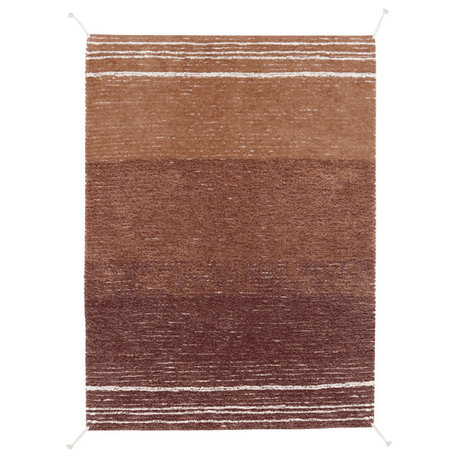 Reversible washable rug Twin Toffee