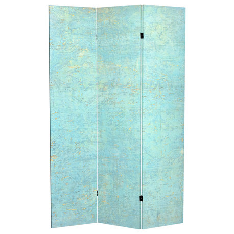 6' Tall Double Sided Voice of the Sky Canvas Room Divider