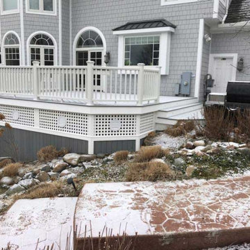 Trex Composite Deck with Dry Space