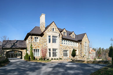Traditional exterior home idea in Charlotte