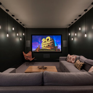 Atmospheric Basement Cinema Room | Ailsa Road, TW1 1QW