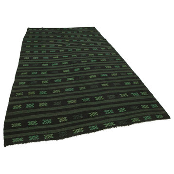 Rug N Carpet - Handwoven Anatolian 6' 0'' x 10' 6'' Rustic Wool Kilim Rug