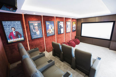 Photo of a home cinema in Manchester.
