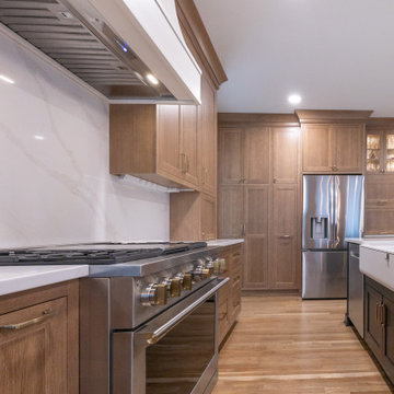 Dream Kitchen Remodel with Expanded Layout and Custom Details