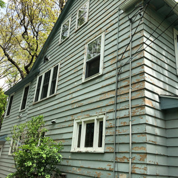 Light Blue Repaint in Lasell Village, Newton, MA