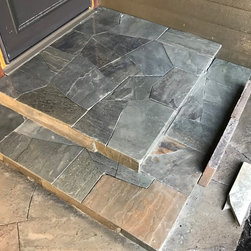 Custom stone entry/walkway - Products