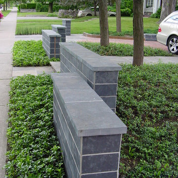 Forest Hill Front Yard Driveway