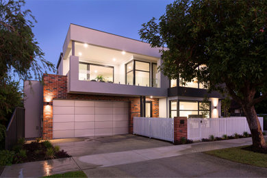 This is an example of a modern exterior in Perth.