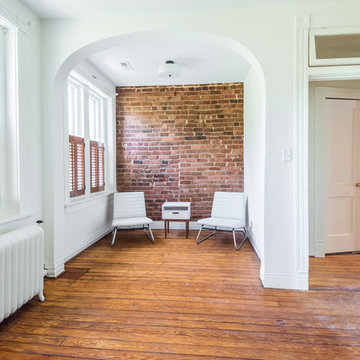 Single family home turned duplex