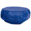 Geo Coffee Table - Navy Blue Outdoor Coffee Table