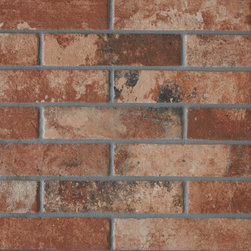 Castle Brick Red Porcelain Tiles 2-1/2x10 - Bricks And Masonry