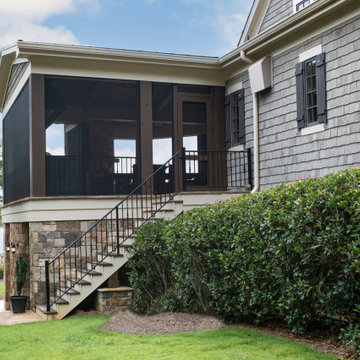 Lake Oconee Outdoor Grill Area