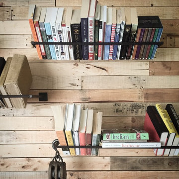 Wall Mounted Book Rack