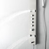 Fresca Pavia Stainless Steel Brushed Silver, Thermostatic Shower Massage Panel