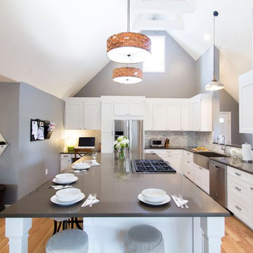 Bright & Vaulted Littleton Kitchen Remodel
