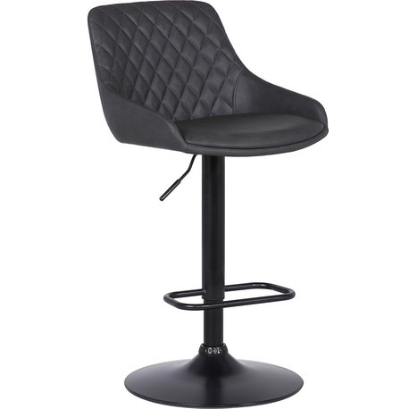 Anibal Adjustable Barstool - Gray