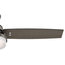 Hunter Fan Company 52" Sentinel Brushed Slate Ceiling Fan With Light and Remote