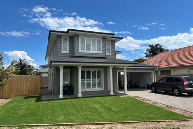 Photo of a contemporary exterior in Melbourne.