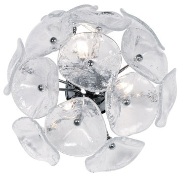 Dunmore 3 Light Wall Sconce in Polished Chrome