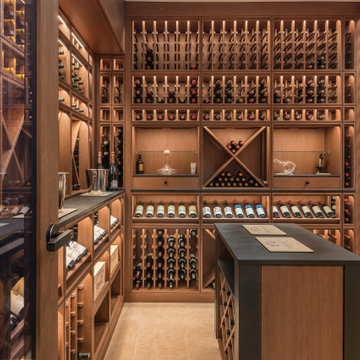 Traditional wine cellar with a twist