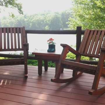 Ruth Redwood Rocker