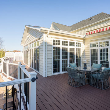 New Sunroom, Nook, Garage & Front Porch Addition, Chantilly VA!!!