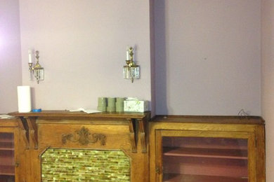 Transitional home design photo in Philadelphia