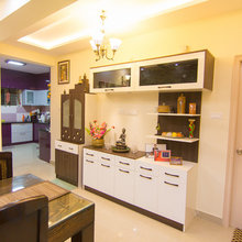 Crockery and mandir