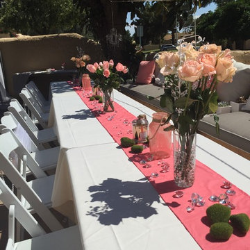 Bridal Shower Table and Surround Decor- Event Design