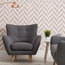 Cooper Retro-Scandinavian Dark Grey Armchair