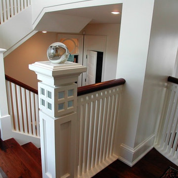 Lighted Traditional Staircase