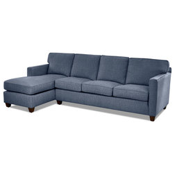 Transitional Sectional Sofas by Klaussner Furniture