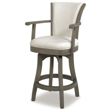 Jennifer Taylor Home Williams 27" Counter Height Bar Stool Natural White