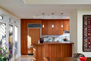 Minimalist kitchen photo in Philadelphia