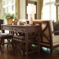 Dimond HGTV Table Lamp in Natural Cork & Brown - Table Lamps