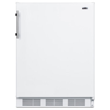Summit FF6BIADA 24"W 5.5 Cu. Ft. Compact Refrigerator - White