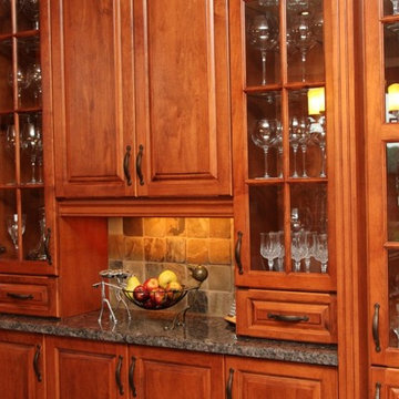 Open Concept Traditional Kitchen