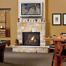NC Lower level Fireplace