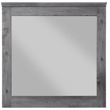 ACME Vidalia Mirror in Rustic Gray Oak