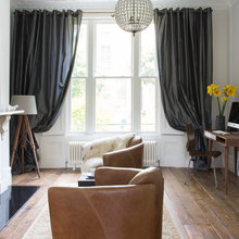 Crown molding curtain