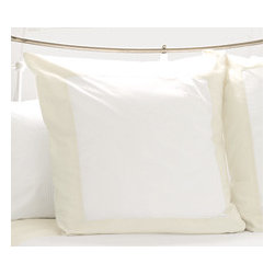 Vendome Wheat Euro Sham - Pillowcases And Shams