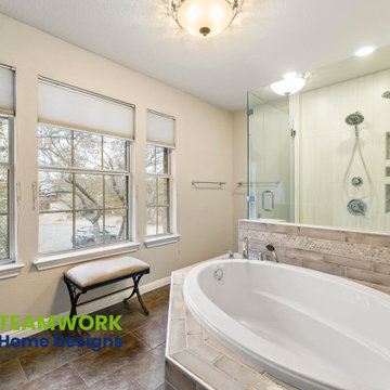 Modern mix bathroom