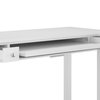 Simpli Home Avalon 47" Solid Wood Writing Desk in White