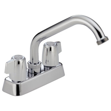 Peerless P299232 Two Handle Laundry Faucet, Chrome