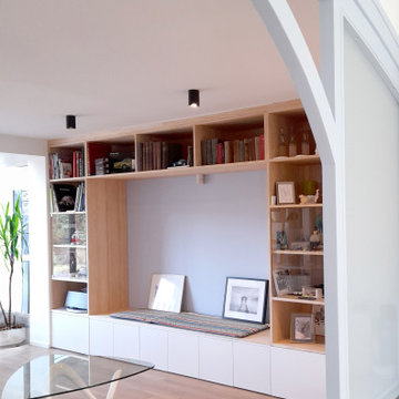Extension et rémanégament intérieur d'une maison familiale