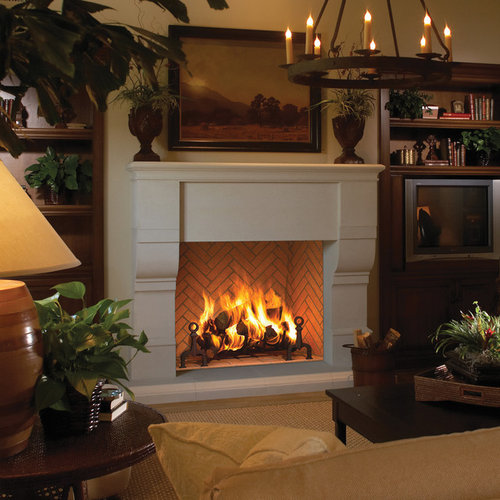 Stay awhile…a warm welcome is only the beginning. There is nothing quite like the look and feel of a wood burning fireplace. Astria wood burning fireplaces match expert craftsmanship with elegant
